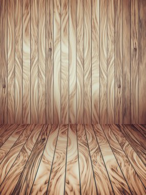 Soyut Ahşap Plank ve Duvar Arkaplanı