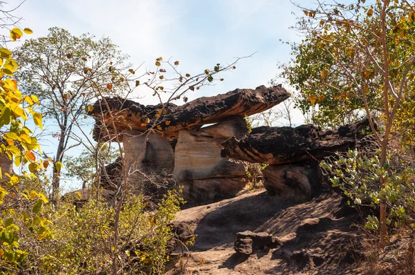 Paisagem de Sao Chaliang, Incrível Natural de rocha — Fotografia de Stock