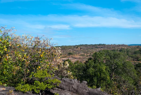 LAN Hin Tak landschap, verbazingwekkende natuurlijke split van rock — Stockfoto