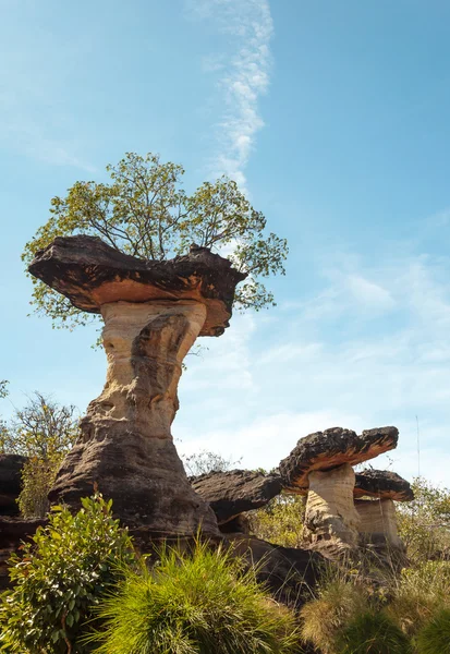 Paisagem de Sao Chaliang, Incrível Natural de rocha — Fotografia de Stock