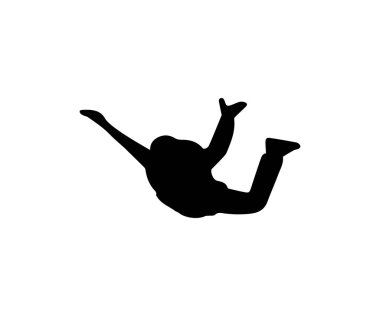 Siluet inen paraşütçü, paraşütle atlama sporu