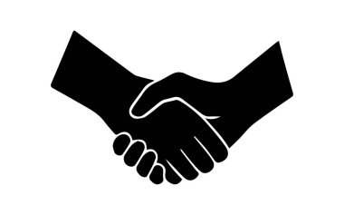 İki el tokalaşıyor, iş anlaşmasını ve güveni temsil ediyor.