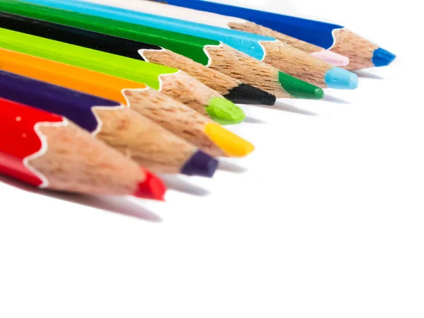 Цветные карандаши i — стоковое фото