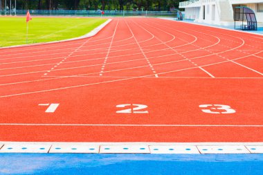 Atletizm ve spor koşu parkuru