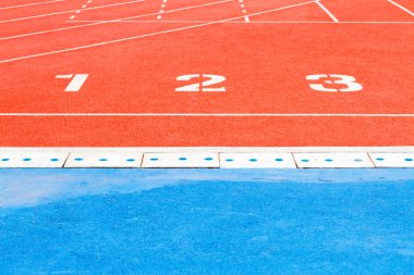 Atletizm ve spor koşu parkuru
