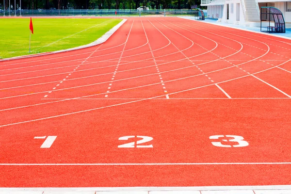 Running track for athletics and sport