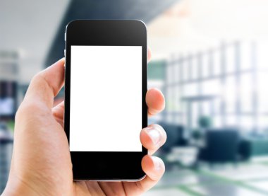 El ele tutuşan akıllı telefon