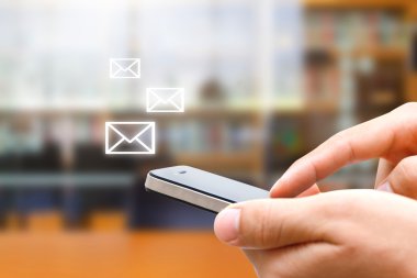 adam el smartphone kullanma office