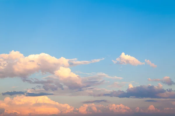 Sunrise with clouds background — Stock Photo, Image