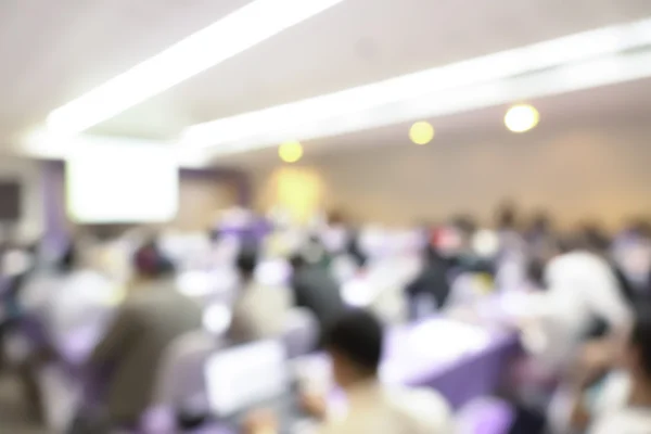 Verschwommener Hintergrund von Konferenz und Präsentation. audi — Stockfoto