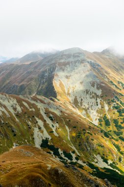 Slovakya'daki Tatra Dağları'nın görünümü