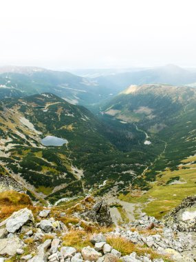 Slovakya'daki Tatra Dağları'nın görünümü