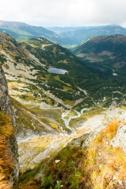 Slovakya'daki Tatra Dağları'nın görünümü