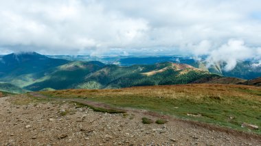 Slovakya'daki Tatra Dağları'nın görünümü