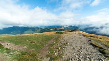 Slovakya'daki Tatra Dağları'nın görünümü