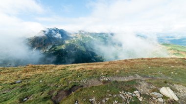 Slovakya'daki Tatra Dağları'nın görünümü