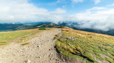 Slovakya'daki Tatra Dağları'nın görünümü