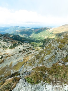 Slovakya'daki Tatra Dağları'nın görünümü