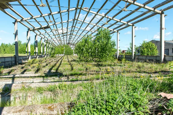 Ferme abandonnée bâtiment — Photo