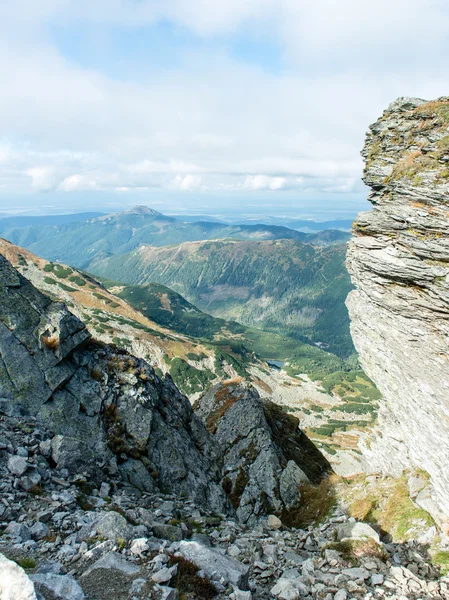 Vista das Montanhas Tatra na Eslováquia — Fotografia de Stock