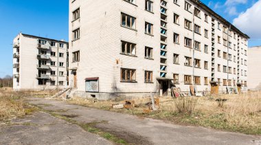 Terk edilmiş askeri yerleşim kalıntıları