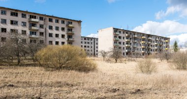 Terk edilmiş askeri yerleşim kalıntıları