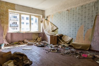 Askeri yerleşim kalıntıları terk edilmiş iç