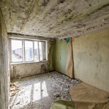 Askeri yerleşim kalıntıları terk edilmiş iç