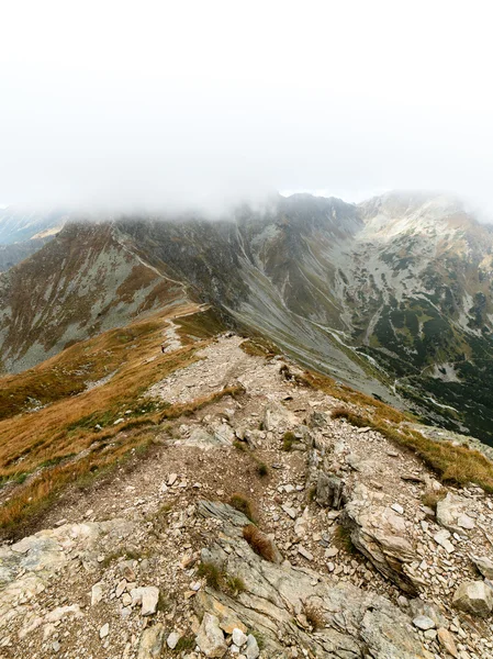 Monti Tatra in Slovacchia coperti di nuvole — Foto Stock