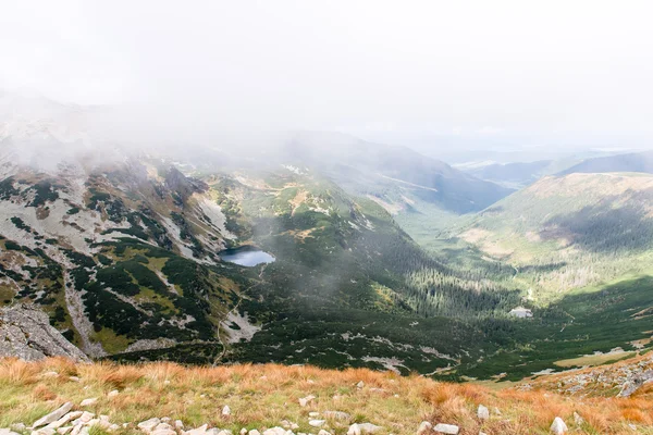 Tatra mountains in Slovakia covered with clouds — Stock Photo, Image