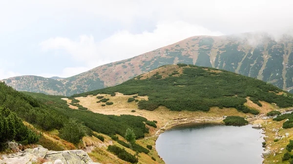 Tatra mountains in Slovakia covered with clouds — Stock Photo, Image