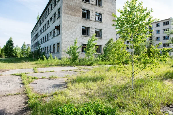Alte verlassene Militärstadt — Stockfoto