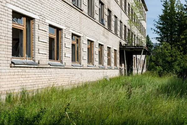 Törött ablakok összetört üveg — Stock Fotó