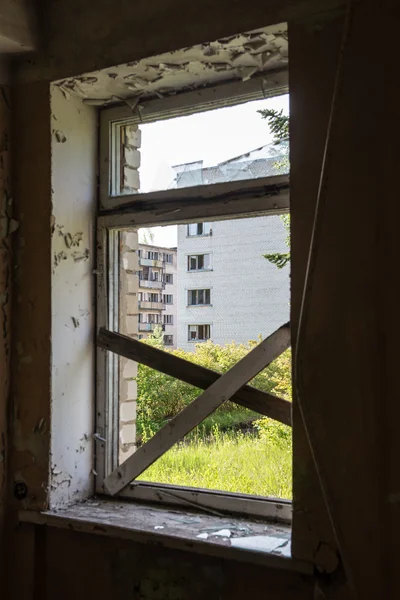 Velha cidade militar abandonada — Fotografia de Stock