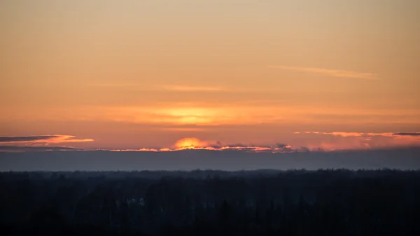 Wunderschöner Sonnenuntergang über der Ostsee — Stockfoto