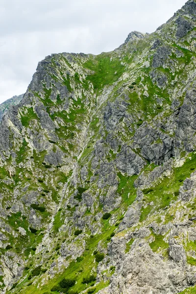 Tatry na Slovensku pokryta mraky — Stock fotografie