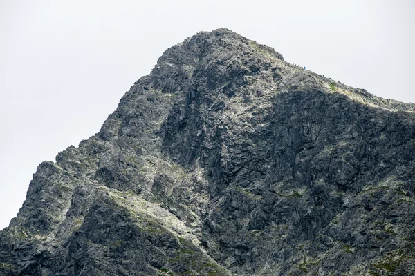 Montañas Tatra en Eslovaquia cubiertas de nubes —  Fotos de Stock