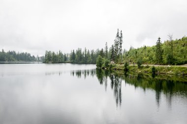 Göl su yansımalar gündoğumu