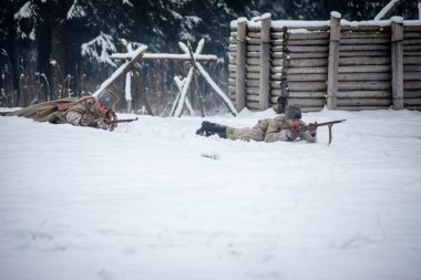 Hile, Letonya, Müzesi, Lozmetejkalns, 9 Ocak 2016 - Re