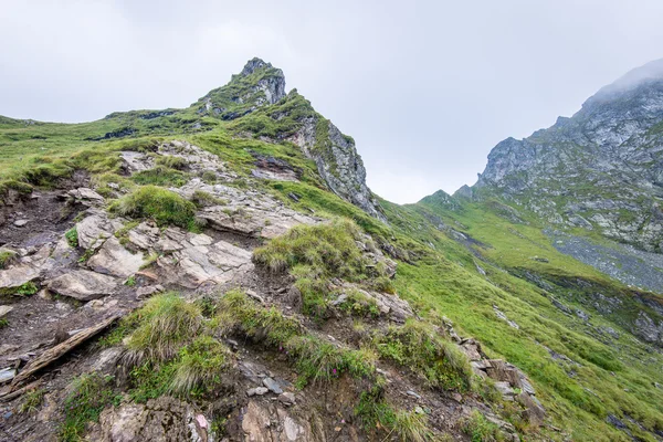 Montagne Fagaras nei Carpazi meridionali, Romania — Foto Stock