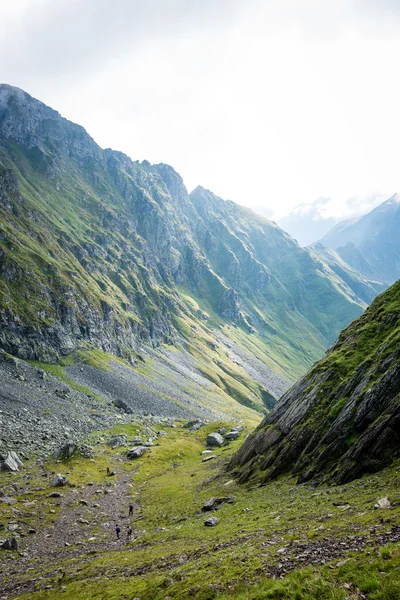 Fagarašské pohoří v Jižní Karpaty, Rumunsko — Stock fotografie