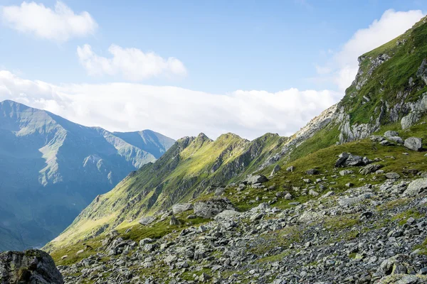 Fagarašské pohoří v Jižní Karpaty, Rumunsko — Stock fotografie