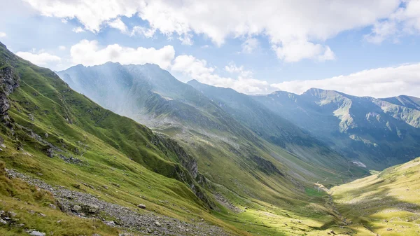 Montagne Fagaras nei Carpazi meridionali, Romania — Foto Stock