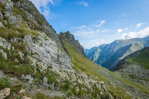 Montagne Fagaras nei Carpazi meridionali, Romania — Foto Stock