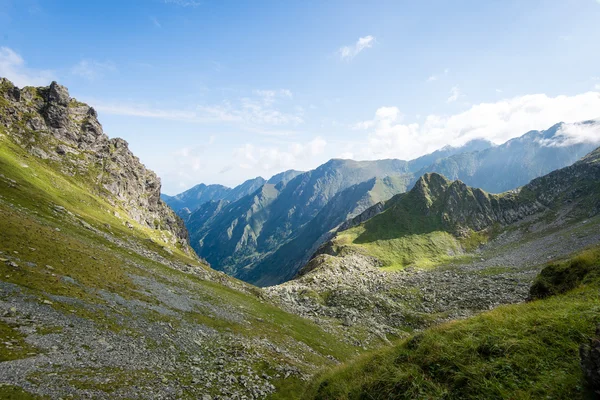 Fagarašské pohoří v Jižní Karpaty, Rumunsko — Stock fotografie