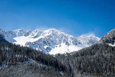 Batı Karpat, kışın Tatry dağlara