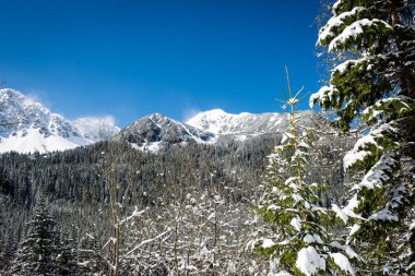 Batı Karpat, kışın Tatry dağlara
