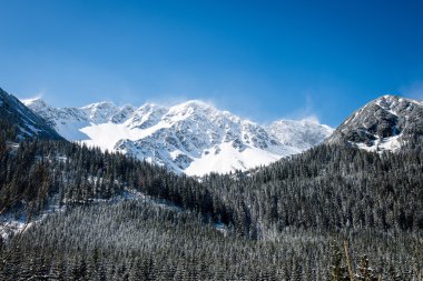 Batı Karpat, kışın Tatry dağlara