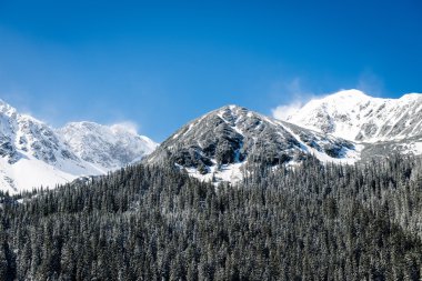 Batı Karpat, kışın Tatry dağlara