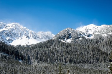 Batı Karpat, kışın Tatry dağlara